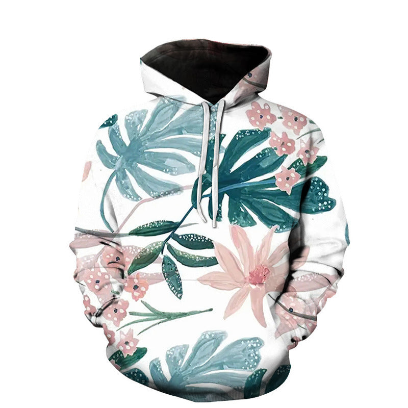 3D Digital Printing Couple Hoodie