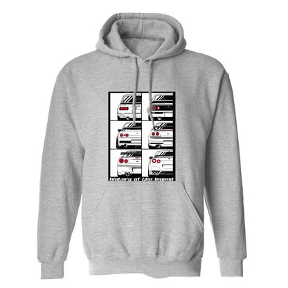 GTR Car Hoodie Plus Fleece Men's Sweatshirt