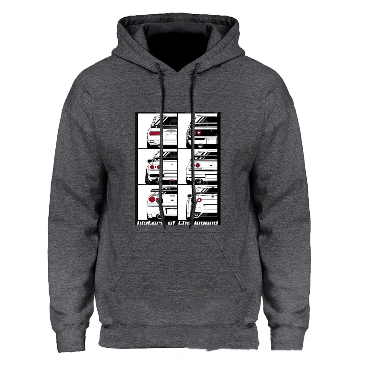 GTR Car Hoodie Plus Fleece Men's Sweatshirt