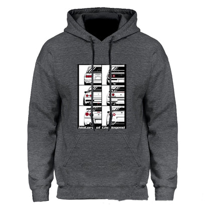 GTR Car Hoodie Plus Fleece Men's Sweatshirt