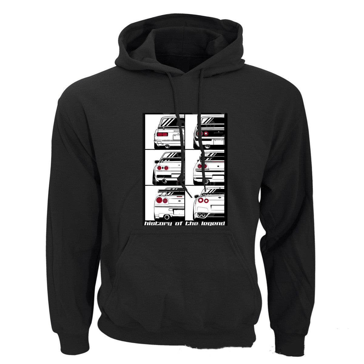 GTR Car Hoodie Plus Fleece Men's Sweatshirt