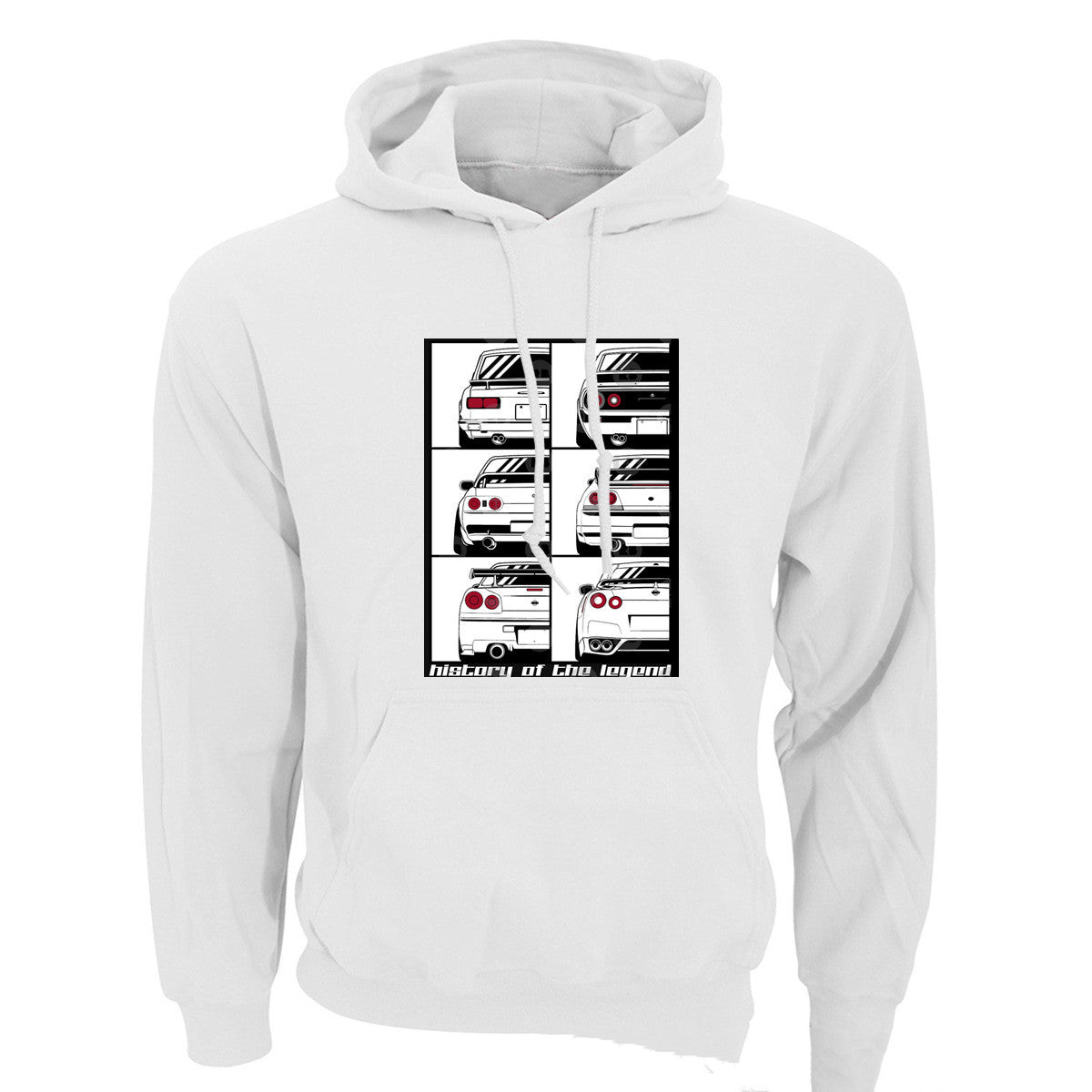 GTR Car Hoodie Plus Fleece Men's Sweatshirt