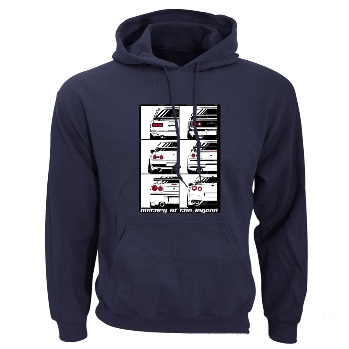 GTR Car Hoodie Plus Fleece Men's Sweatshirt